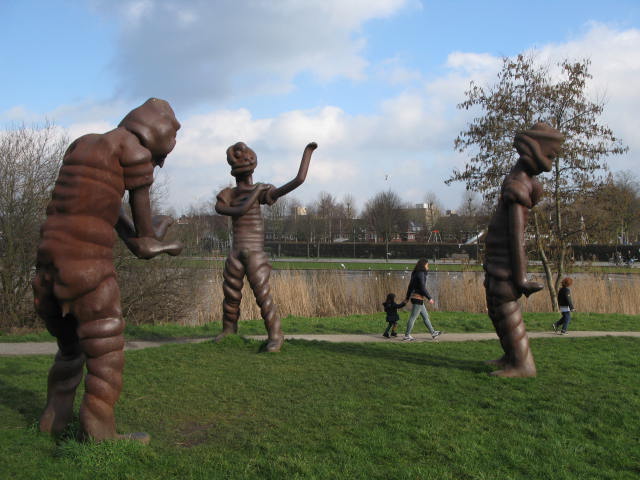 beelden in het Griftpark